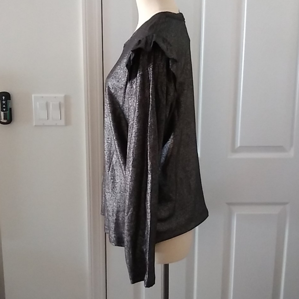 Michael Kors Ruffled Sweatshirt - Picture 2 of 8